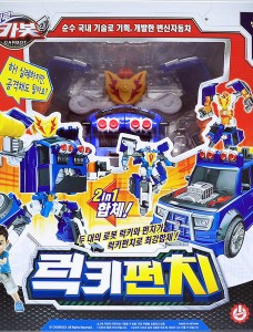 헬로카봇 럭키펀치 /손오공정품 합체변신로봇