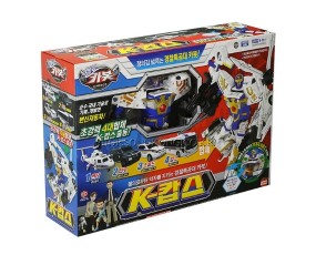 헬로카봇 K 캅스 4단합체 변신로봇