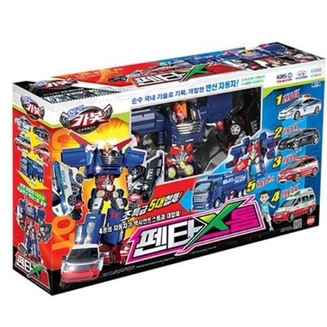 [손오공] 헬로카봇 펜타스톰 5단합체 변신로봇